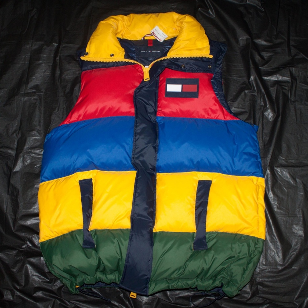Tommy Hilfiger Down Vest 60/40 Feather Puffer Vest - Picture 2 of 8